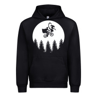 Black xenomorph phone home funny Urban Hoodie - artisFamous