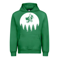 Emerald xenomorph phone home funny Urban Hoodie - artisFamous