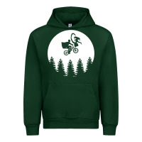 Forest Green xenomorph phone home funny Urban Hoodie - artisFamous