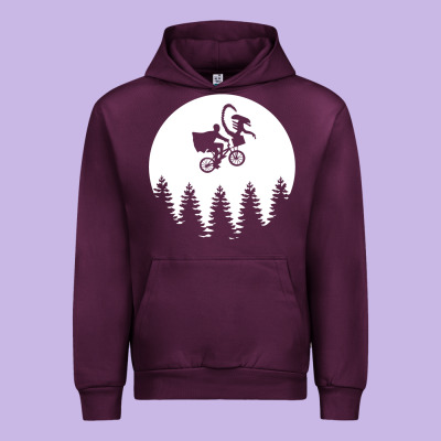 Xenomorph Phone Home Funny Urban Hoodie Designed By Artisfamous