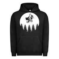 Pigment Black xenomorph phone home funny Urban Hoodie - artisFamous
