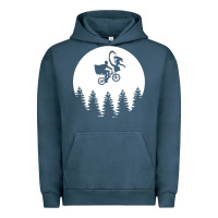 Pigment Midnight Navy xenomorph phone home funny Urban Hoodie - artisFamous