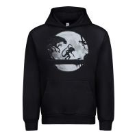 Black alien mata Urban Hoodie - artisFamous