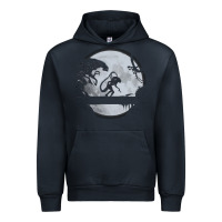 Navy alien mata Urban Hoodie - artisFamous