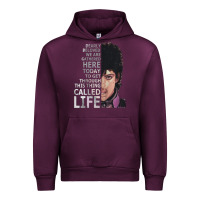 Mauve Wine dearly beloved we are gathered here Urban Hoodie - artisFamous