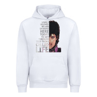 White dearly beloved we are gathered here Urban Hoodie - artisFamous