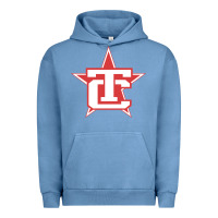 Pigment Pebble Blue Traverse City North Stars Urban Hoodie - artisFamous