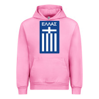 Fuchsia Pink greece national football Urban Hoodie - artisFamous