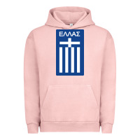 Pigment Salmon greece national football Urban Hoodie - artisFamous
