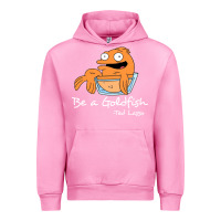 Fuchsia Pink be a goldfish ted losso Urban Hoodie - artisFamous