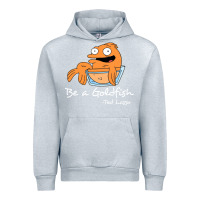 Heather Grey be a goldfish ted losso Urban Hoodie - artisFamous