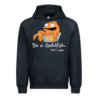 Navy be a goldfish ted losso Urban Hoodie - artisFamous