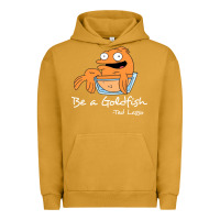Pigment Peanut Butter be a goldfish ted losso Urban Hoodie - artisFamous
