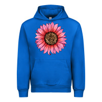 Cobalt valentines day sunflower Urban Hoodie - RanaPortraitStore