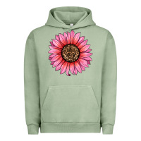 Pigment Oil Green valentines day sunflower Urban Hoodie - RanaPortraitStore