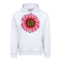 White valentines day sunflower Urban Hoodie - RanaPortraitStore