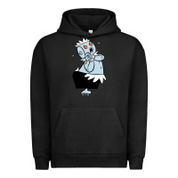 Pigment Black The Jetsons funny robot cartoon Urban Hoodie - artisFamous