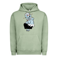 Pigment Oil Green The Jetsons funny robot cartoon Urban Hoodie - artisFamous