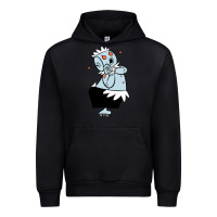 Black The Jetsons funny robot cartoon Urban Hoodie - artisFamous