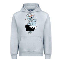 Heather Grey The Jetsons funny robot cartoon Urban Hoodie - artisFamous