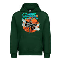 Forest Green coheed and cambria Urban Hoodie - artisFamous