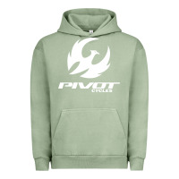 Pigment Oil Green pivot cycles Urban Hoodie - artisFamous