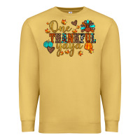 Antique Gold one thankful yaya Premium Sweatshirt - JahusDesignShop