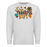 Dove Grey one thankful yaya Premium Sweatshirt - JahusDesignShop