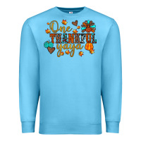 Ocean Blue one thankful yaya Premium Sweatshirt - JahusDesignShop