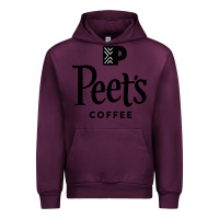 Mauve Wine Coffee Art Urban Hoodie - artisFamous