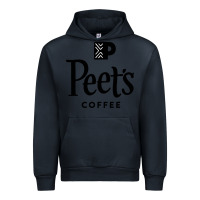 Navy Coffee Art Urban Hoodie - artisFamous