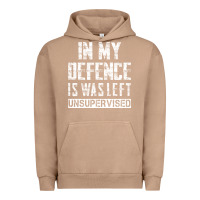 Pigment Burro in my defence i was left unsupervised Urban Hoodie - artisFamous