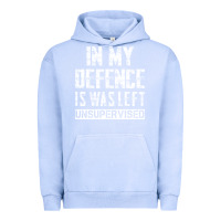 Pigment Grape Ice in my defence i was left unsupervised Urban Hoodie - artisFamous