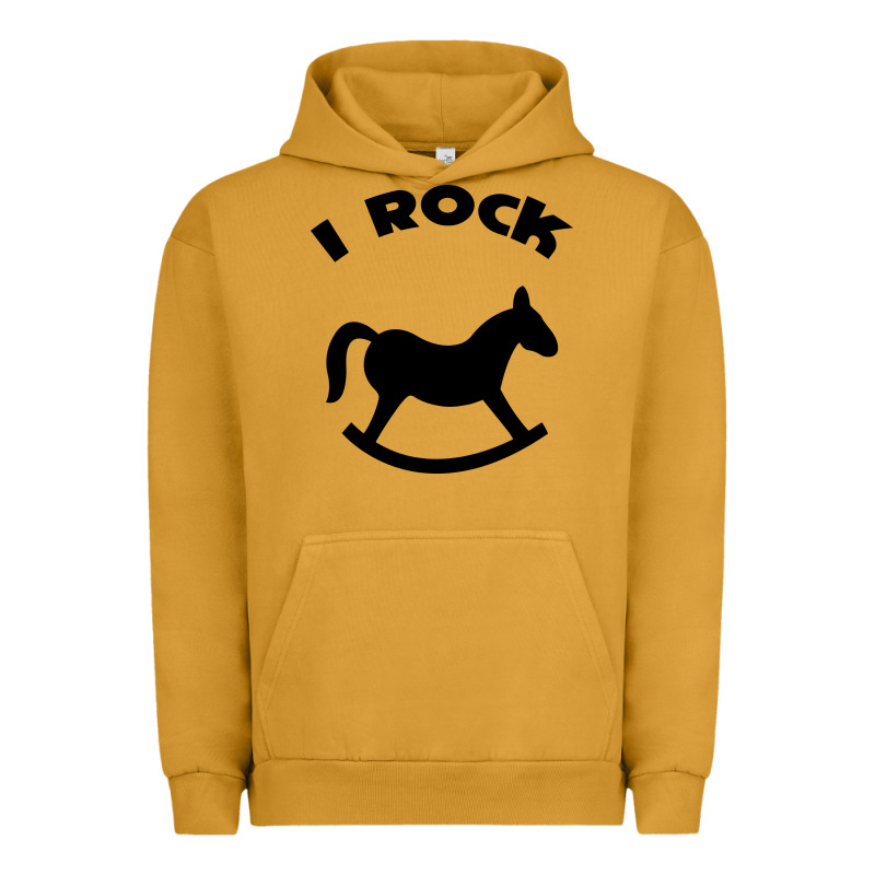 I Rock Funny Urban Hoodie by artisFamous | Teevron