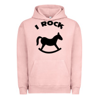 Pigment Salmon i rock funny Urban Hoodie - artisFamous