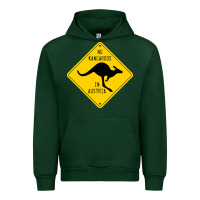 Forest Green no kangaroos in austria Urban Hoodie - artisFamous