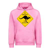 Fuchsia Pink no kangaroos in austria Urban Hoodie - artisFamous