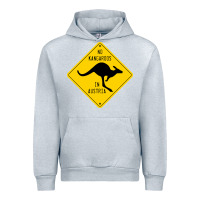 Heather Grey no kangaroos in austria Urban Hoodie - artisFamous