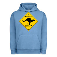 Pigment Pebble Blue no kangaroos in austria Urban Hoodie - artisFamous