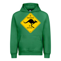 Emerald no kangaroos in austria Urban Hoodie - artisFamous