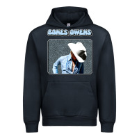 Navy bones owens Urban Hoodie - artisFamous