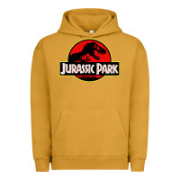 Pigment Peanut Butter jurassicc park cartoon Urban Hoodie - artisFamous