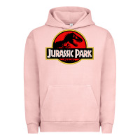Pigment Salmon jurassicc park cartoon Urban Hoodie - artisFamous