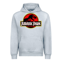 Heather Grey jurassicc park cartoon Urban Hoodie - artisFamous