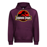 Mauve Wine jurassicc park cartoon Urban Hoodie - artisFamous