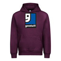 Mauve Wine Goodwill Urban Hoodie - artisFamous