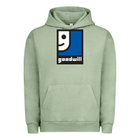 Pigment Oil Green Goodwill Urban Hoodie - artisFamous