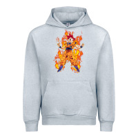 Heather Grey goku super sayan Urban Hoodie - artisFamous