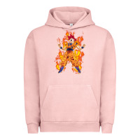 Pigment Salmon goku super sayan Urban Hoodie - artisFamous