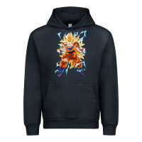 Navy super saiyan Urban Hoodie - artisFamous